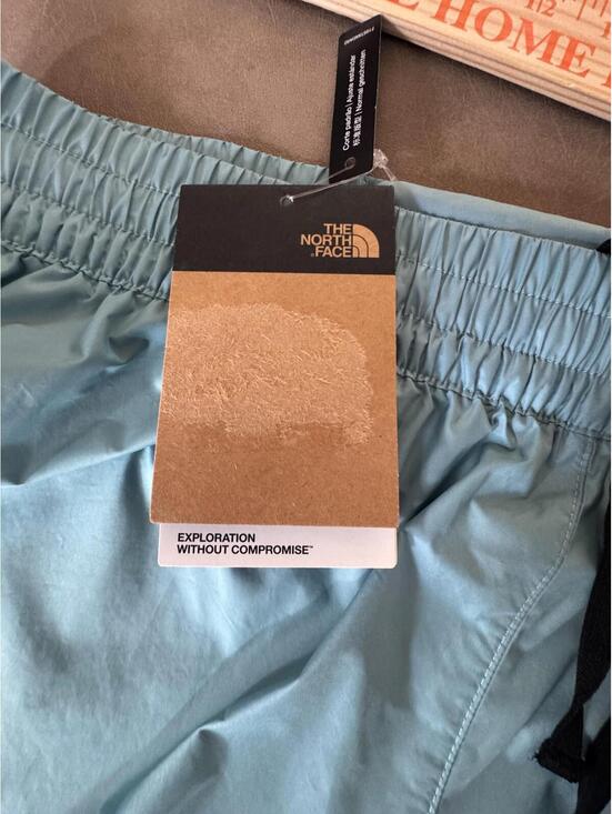 The North Face Running Shorts Womens Large Blue Limitless Reflective Athletic - Picture 7 of 8